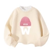 Áo Sweater bé gái bông cừu giữ ấm thời trang thu đông, mũ in - 250k (từ 300k) 9