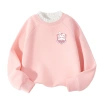 Áo Sweater bé gái bông tai lông cừu, giữ ấm thoải mái, thời trang thu đông 250.000₫ 7