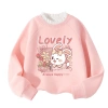 Áo Sweater Bé Gái HKAM Nỉ Viền Nấm Thu Đông In Hình Thỏ Giá 250.000 7