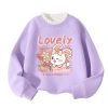 Áo Sweater Bé Gái HKAM Nỉ Viền Nấm Thu Đông In Hình Thỏ Giá 250.000 8