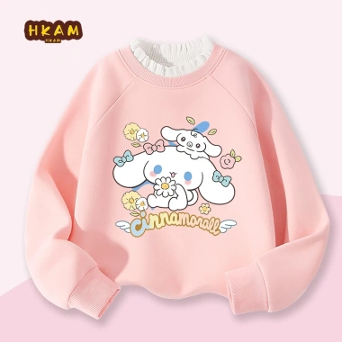 Áo Sweater Bé Gái Lông Cừu Fleece Agaric Edge Cinnamoroll 250k Giảm Giá Thu Đông 7 Áo Sweater Bé Gái Lông Cừu Fleece Agaric Edge Cinnamoroll 250k Giảm Giá Thu Đông 7
