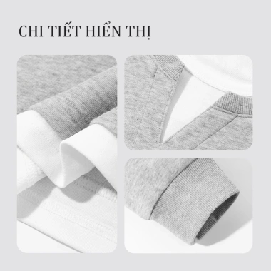 Áo Sweater Bé Trai Hai Mảnh Thời Trang, Thoải Mái In Hình Gấu - Giá 270.000đ 6 Áo Sweater Bé Trai Hai Mảnh Thời Trang, Thoải Mái In Hình Gấu - Giá 270.000đ 6