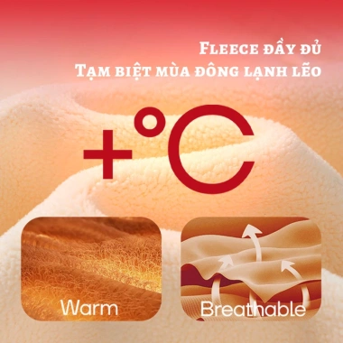Áo Sweater Bé Trai HKAM Nỉ Lông Cừu Ấm Áp, Lót Năm Mới, Thời Trang Thu Đông