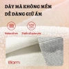 Áo Sweater Bé Trai HKAM Nỉ Lông Cừu Nửa Mở In Hình Núi - Thời Trang Thoải Mái 4
