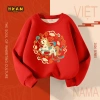 Áo Sweater Bé Trai Lông Cừu Fleece Năm Mới Ấm Áp Thu Đông Giá ưu đãi 212.963 VND