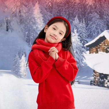 Áo Sweater Bé Trai Lông Cừu Unisex Ấm Áp Thu Đông, Lót Năm Mới, Thời Trang Giá Ưu Đãi 212.963đ 3