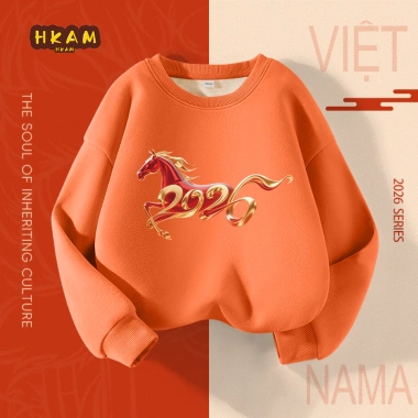 Áo Sweater Bé Trai Lông Cừu Unisex Ấm Áp Thu Đông, Lót Năm Mới, Thời Trang Giá Ưu Đãi 212.963đ 8