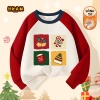 Áo Sweater Bé Trai Nỉ Lông Cừu Ấm Áp, In Hình Giáng Sinh - Giá Ưu Đãi 270.000 VND