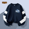 Áo Sweater Bé Trai Nỉ Tay Chắp Vá Thời Trang, In Hình Việt Nam, Giá 210.000 VND
