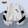 Áo Sweater Bé Trai Nỉ Tay Chắp Vá Thời Trang, In Hình Việt Nam, Giá 210.000 VND 9