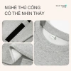 Áo Sweater bé trai nỉ tay chắp vá thời trang thoải mái, in mũ - 210.000₫ 6
