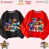 Áo Sweater Bé Trai và Bé Gái Hình Chú Chó Cứu Hộ CIUCIU KID Dài Tay Thu Đông Nỉ Da Cá Ấm Giá Ưu Đãi 160k 3