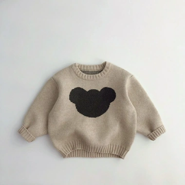 Áo sweater cổ tròn dáng rộng thời trang mùa thu Hàn Quốc cho bé trai - Giá 199,693 VND, giảm còn 163,683 VND 7