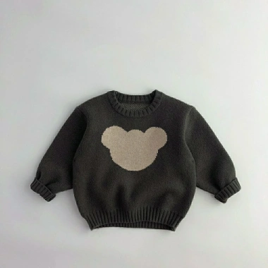Áo sweater cổ tròn dáng rộng thời trang mùa thu Hàn Quốc cho bé trai - Giá 199,693 VND, giảm còn 163,683 VND 9