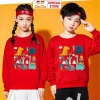 Áo Sweater Dài Tay Bé Trai & Gái Hình Khủng Long Dino - CIUCIU KID, Nỉ Da Cá Ấm 5
