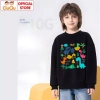 Áo Sweater Dài Tay Bé Trai & Gái Hình Khủng Long Dino - CIUCIU KID, Nỉ Da Cá Ấm 9