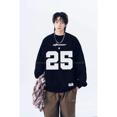 Áo Sweater Dáng Rộng RTOML Nỉ Bông Xám Tiêu Mẫu 25 320GSM - Giá 69k 3 Áo Sweater Dáng Rộng RTOML Nỉ Bông Xám Tiêu Mẫu 25 320GSM - Giá 69k 3