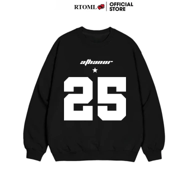 Áo Sweater Dáng Rộng RTOML Nỉ Bông Xám Tiêu Mẫu 25 320GSM - Giá 69k 4 Áo Sweater Dáng Rộng RTOML Nỉ Bông Xám Tiêu Mẫu 25 320GSM - Giá 69k 4