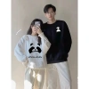 Áo Sweater Đôi Nam Nữ In Gấu Panda - Nỉ Bông Cao Cấp, Form Unisex, Giá 145.000₫ 3