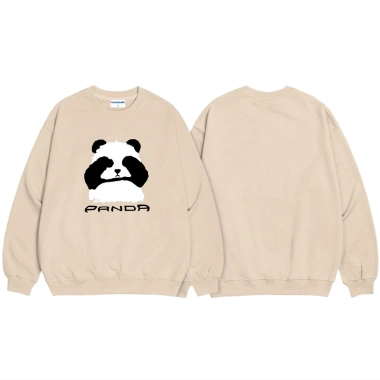 Áo Sweater Đôi Nam Nữ In Gấu Panda - Nỉ Bông Cao Cấp, Form Unisex, Giá 145.000₫