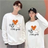 Áo sweater đôi nam nữ mùa đông ấm áp - Áo nỉ cute giá 65.000 VNĐ 4
