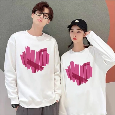 Áo sweater đôi nam nữ mùa đông ấm áp - Áo nỉ cute giá 65.000 VNĐ
