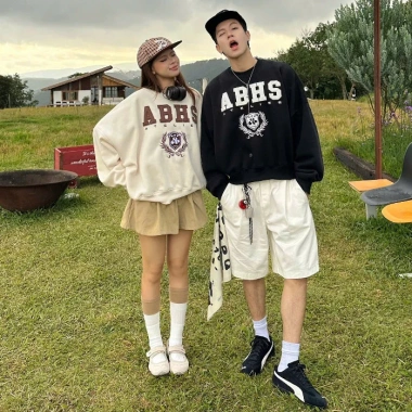 Áo sweater form rộng 2.025 RTOML, in chữ 320GSM 100% cotton, 119.999₫