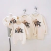 Áo Sweater Gia Đình Nhà Đăng Nỉ 2 Da Cao Cấp In Gấu Ôm Chữ NICE - Mềm Mịn, Thoáng Khí, Giá 181.170đ 5