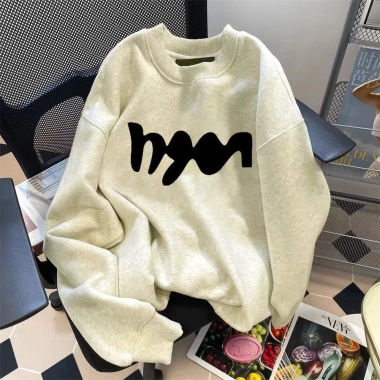 Áo sweater nam cổ tròn mềm mịn, ấm áp nỉ bông cotton màu mỡ gà, form rộng phong cách Hàn Quốc - RTOML 119.999₫ 2
