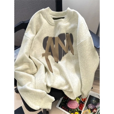 Áo sweater nam cổ tròn mềm mịn, ấm áp nỉ bông cotton màu mỡ gà, form rộng phong cách Hàn Quốc - RTOML 119.999₫ 3