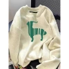 Áo sweater nam cổ tròn mềm mịn, ấm áp nỉ bông cotton màu mỡ gà, form rộng phong cách Hàn Quốc - RTOML 119.999₫ 5