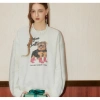 Áo sweater nam nữ 2.025 in chó con 320GSM 100% cotton - Giá 119.999₫ 2