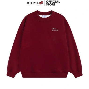 Áo Sweater Nam Nữ 2.026 Form Rộng 320gsm Cotton 100% - Thiết kế chữ in độc đáo, Giá chỉ 99.000 VNĐ - RTOML