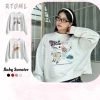 Áo Sweater Nam Nữ 2.026 RTOML - Họa Tiết Hoạt Hình, Vải Dày 380GSM Không Rụng Lông, Giá 119.999₫
