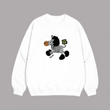 Áo Sweater Nam Nữ In Hình Ngựa Vằn Siêu Cute - Áo Đôi Couple Giá 149k Giảm Giá 5