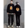 Áo sweater nỉ bông cặp đôi nam nữ rộng mùa đông hoodie RTOML giảm giá 69k 10
