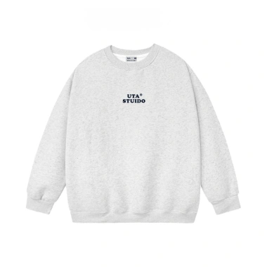 Áo sweater nỉ lông cáo lót nhung nam nữ 320GSM 100% cotton mềm mịn không bám bụi RTOML