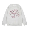 Áo sweater nơ nữ đỏ mận form rộng mùa đông Hàn Quốc RTOML, siêu ấm, giảm còn 119.999₫, giao 24h 5