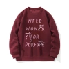 Áo sweater nơ nữ xám tiêu dài tay, cổ tròn lông cừu mùa đông Hàn Quốc - 119.999 VND 6