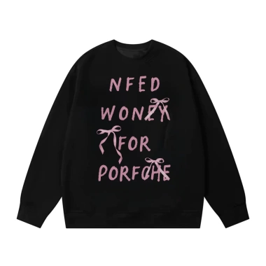 Áo sweater nơ nữ xám tiêu dài tay, cổ tròn lông cừu mùa đông Hàn Quốc - 119.999 VND 7