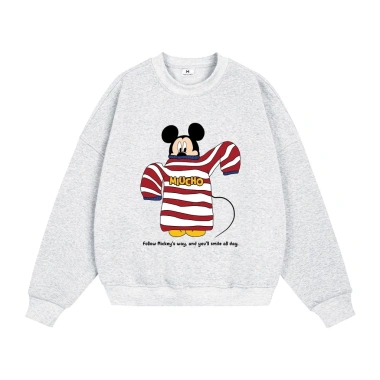 Áo Sweater Nữ Boxy Hoạt Hình BST RTOML – Chuẩn Form, Tay Dài, Cổ Tròn, Nỉ 2 Da Cao Cấp, Thoáng Mát, 119.999 VND 9 Áo Sweater Nữ Boxy Hoạt Hình BST RTOML – Chuẩn Form, Tay Dài, Cổ Tròn, Nỉ 2 Da Cao Cấp, Thoáng Mát, 119.999 VND 9
