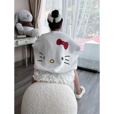 Áo Sweater Nữ Boxy Mềm Mịn In Hello Kitty Phong Cách Dễ Thương 161.020₫ 6 Áo Sweater Nữ Boxy Mềm Mịn In Hello Kitty Phong Cách Dễ Thương 161.020₫ 6