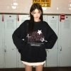 Áo sweater nữ đen bigsize ngôi sao in hình, áo khoác RTOML - 119.999₫ 10