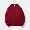 Áo Sweater Nữ Đỏ 2.025 Họa Tiết Trái Tim Độc Đáo - Áo Đôi 320GSM 100% Cotton RTOML Giá 119.999 VND 3