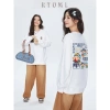 Áo sweater nữ đỏ Noel thu đông form rộng Shin&Shin in hình - RTOML, chỉ 119.999₫