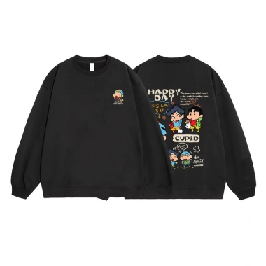 Áo sweater nữ đỏ Noel thu đông form rộng Shin&Shin in hình - RTOML, chỉ 119.999₫