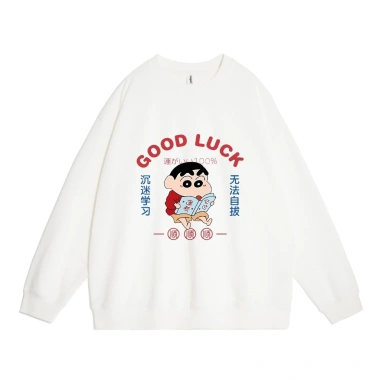 Áo sweater nữ đỏ Noel thu đông form rộng Shin&Shin in hình - RTOML, chỉ 119.999₫