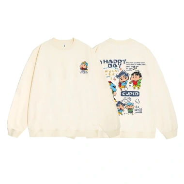 Áo sweater nữ đỏ Noel thu đông form rộng Shin&Shin in hình - RTOML, chỉ 119.999₫