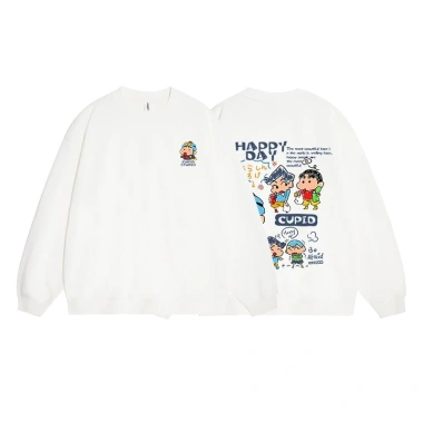 Áo sweater nữ đỏ Noel thu đông form rộng Shin&Shin in hình - RTOML, chỉ 119.999₫