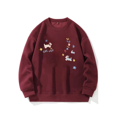 Áo sweater nữ form rộng Hàn Quốc xám tiêu, thu đông dễ thương, tay dài nỉ - RTOML 69.000₫ 3 Áo sweater nữ form rộng Hàn Quốc xám tiêu, thu đông dễ thương, tay dài nỉ - RTOML 69.000₫ 3